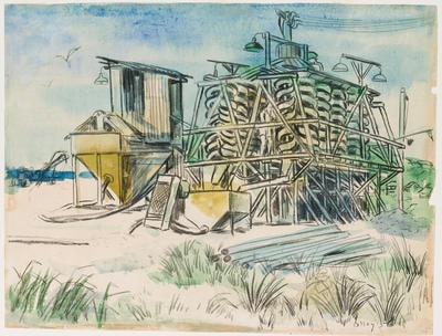 Sand mining, Main Beach