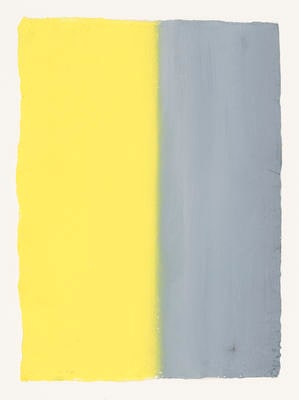 Untitled (yellow and grey)