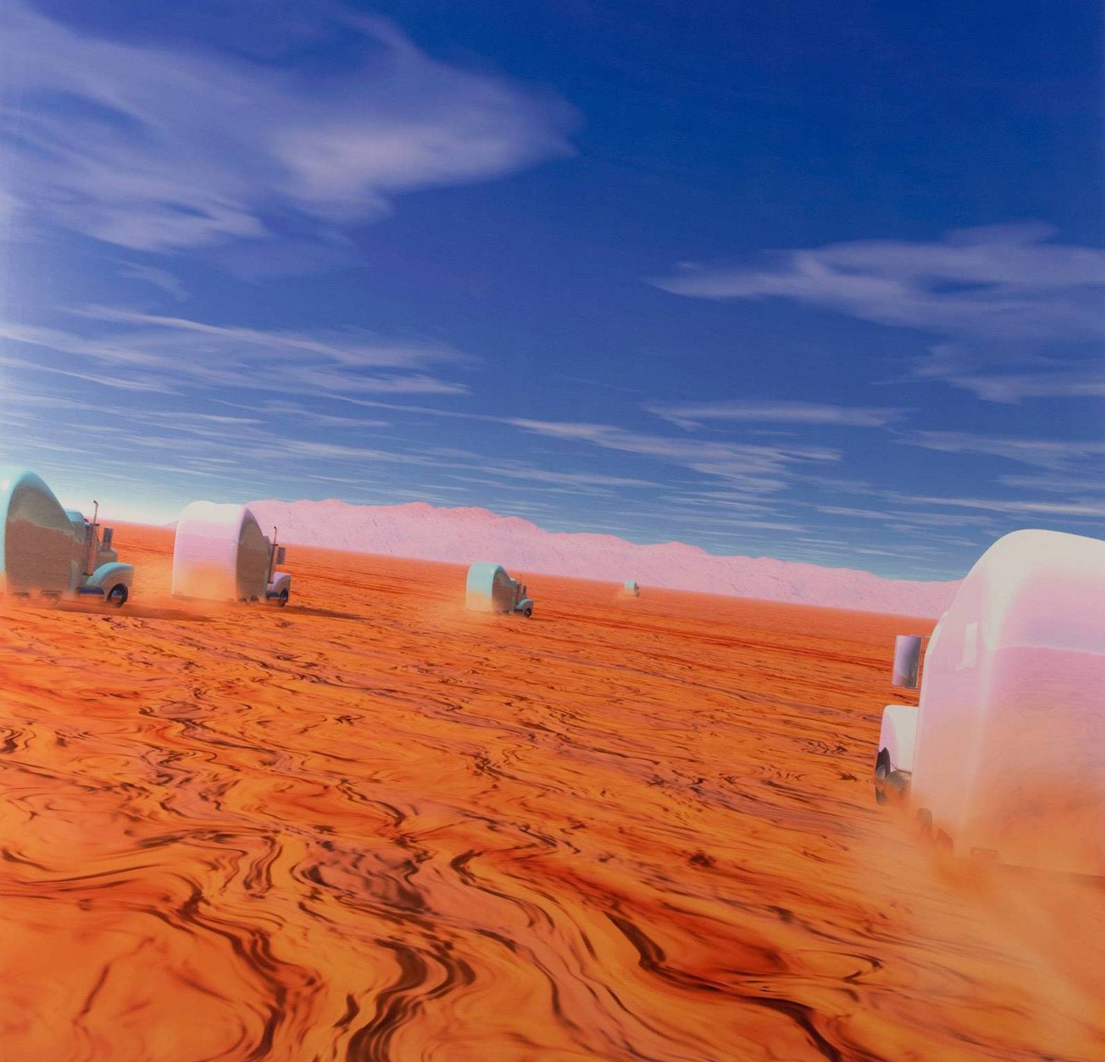 Desert Riders, Plain
