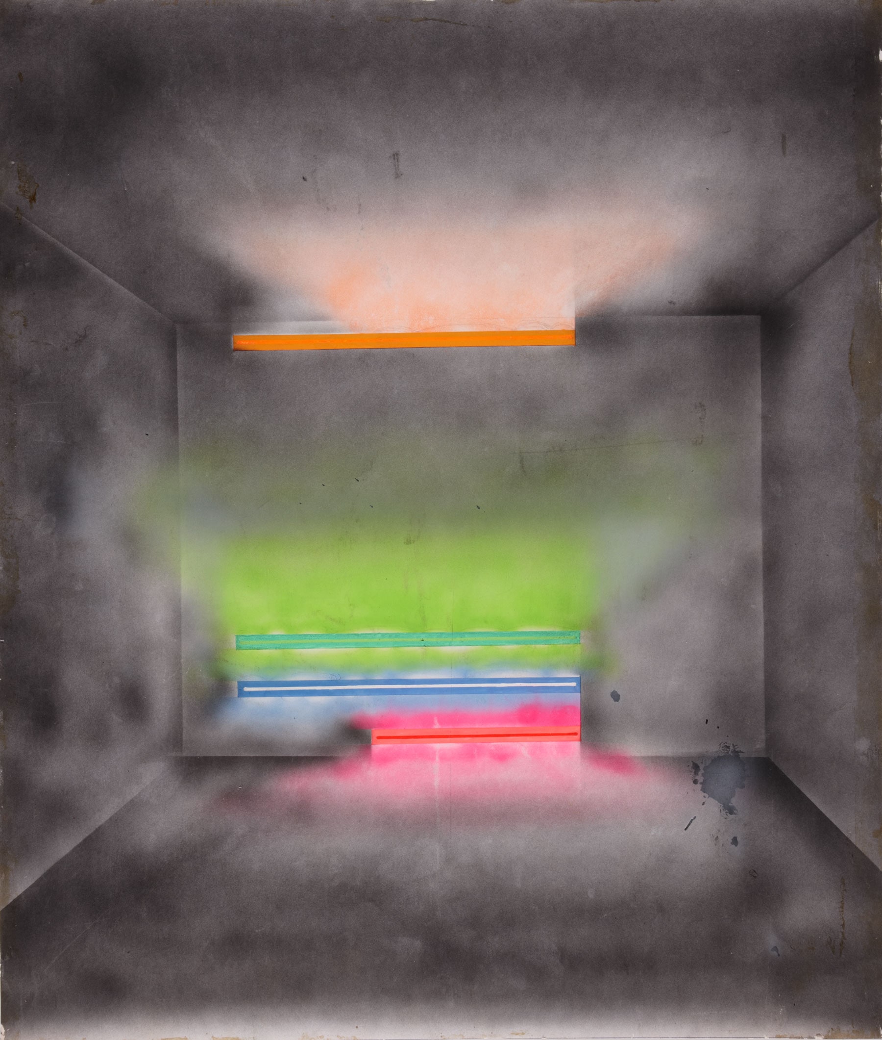 Untitled (Drawing for Neon Light Installations)