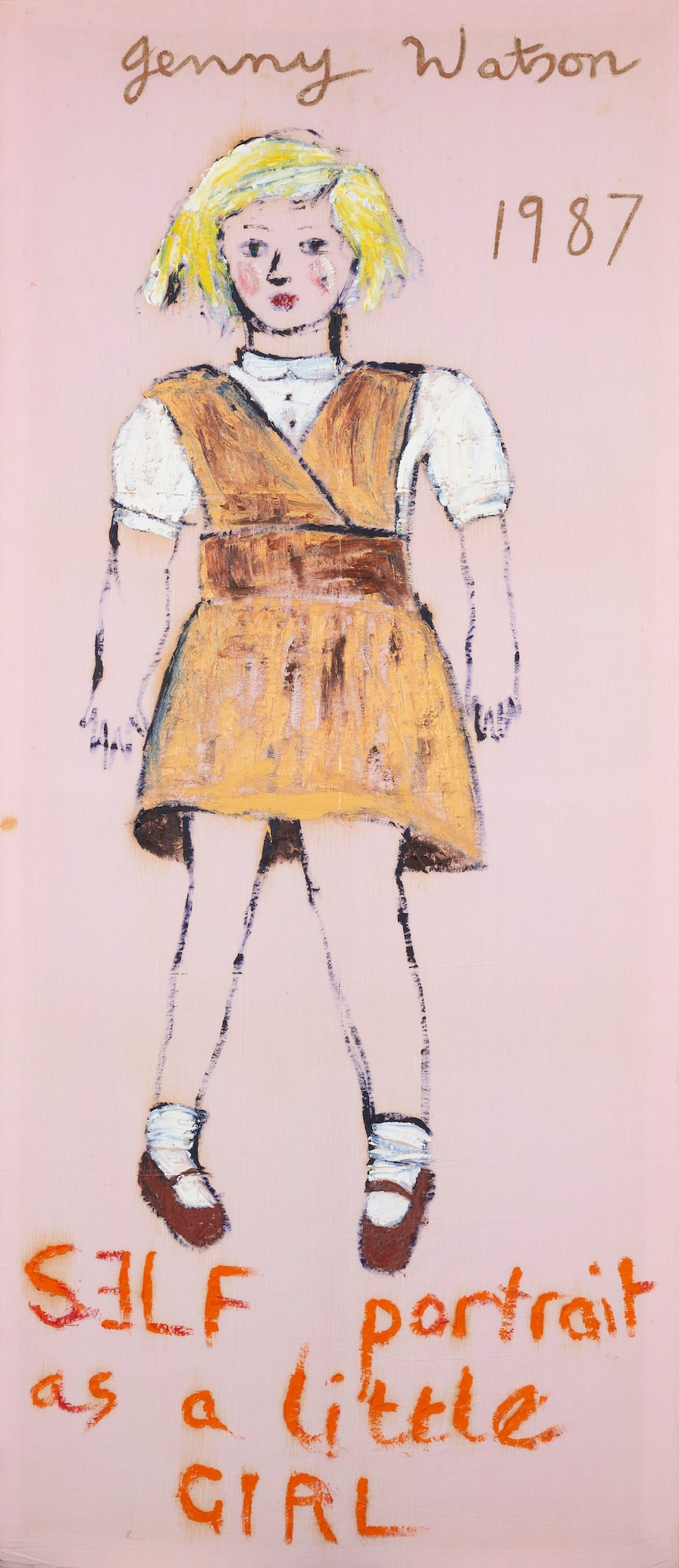Self-portrait as a little girl