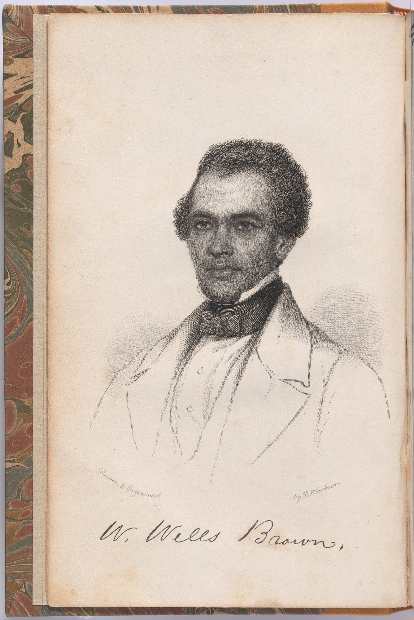 W. Wells Brown (frontispiece to "The American Fugitive in Europe. Sketches of Places and People Abroad"