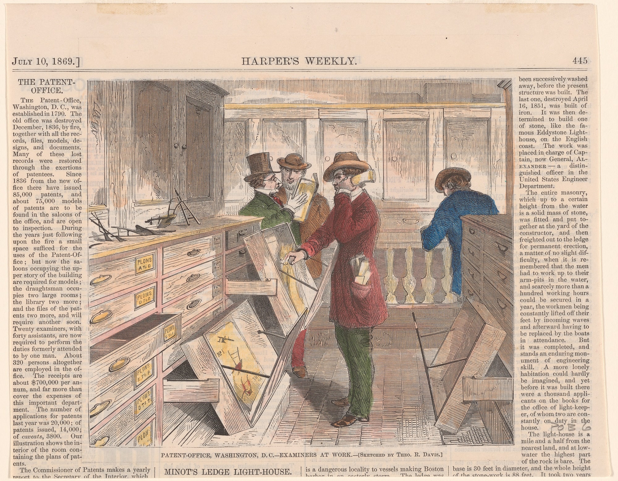 Patent-Office, Washington, D.C. - Examiners at Work