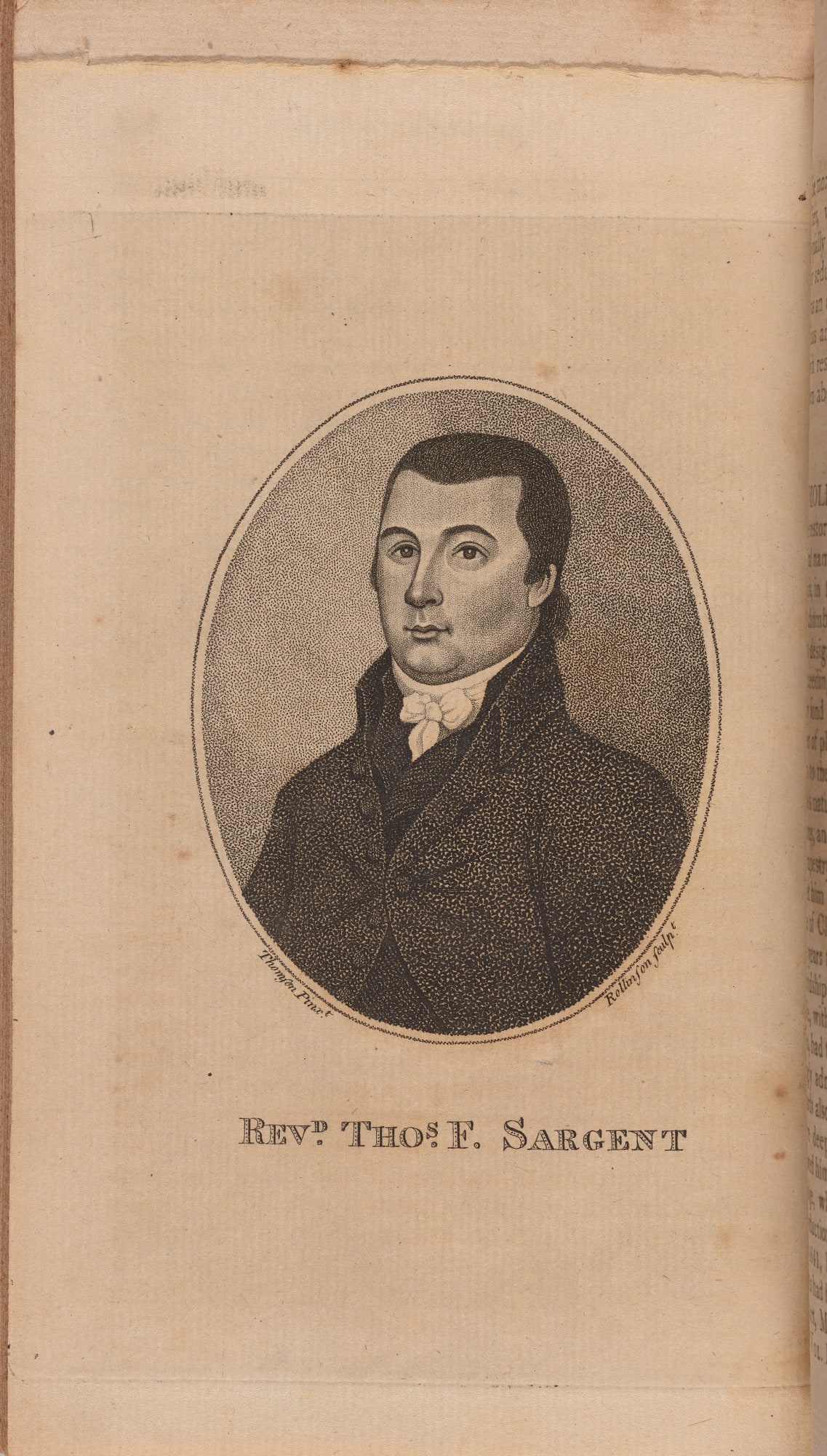 Reverend Thomas F. Sargent