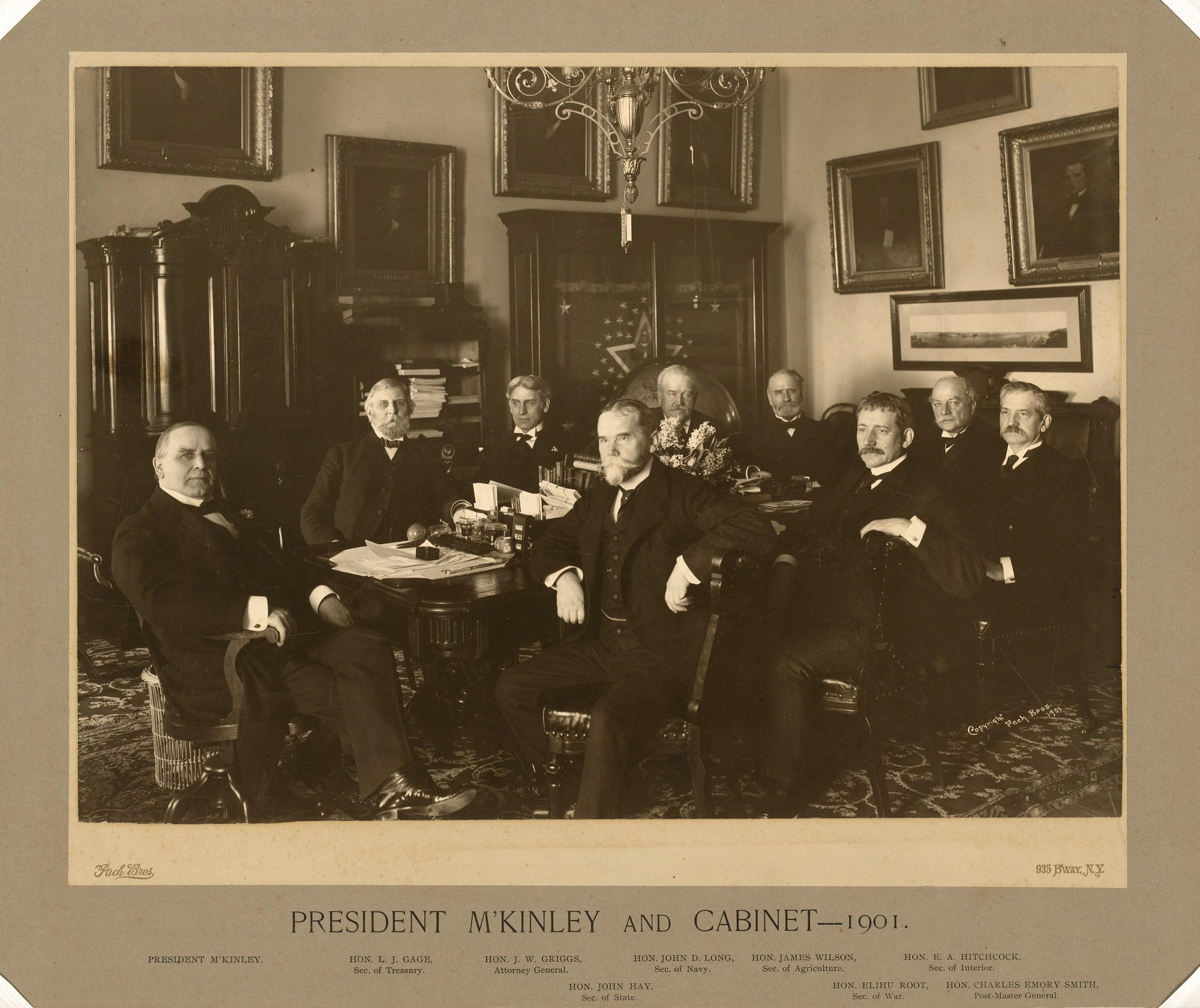 President McKinley and Cabinet