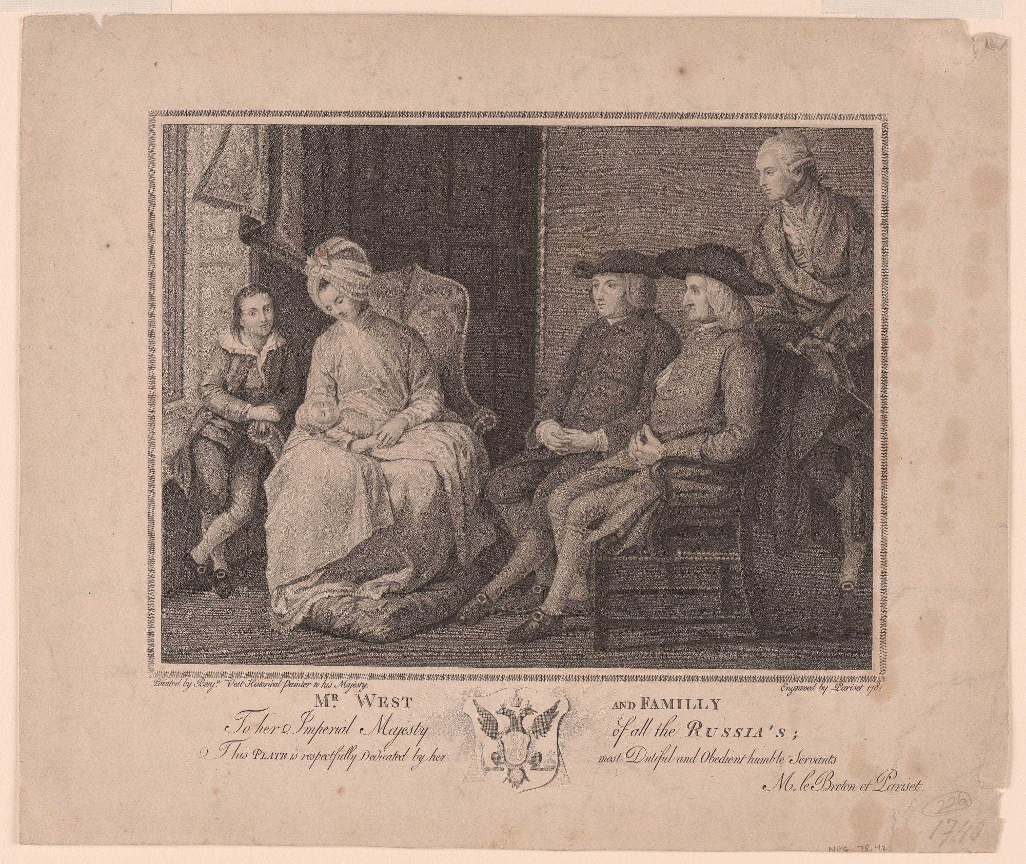 Benjamin West and Family