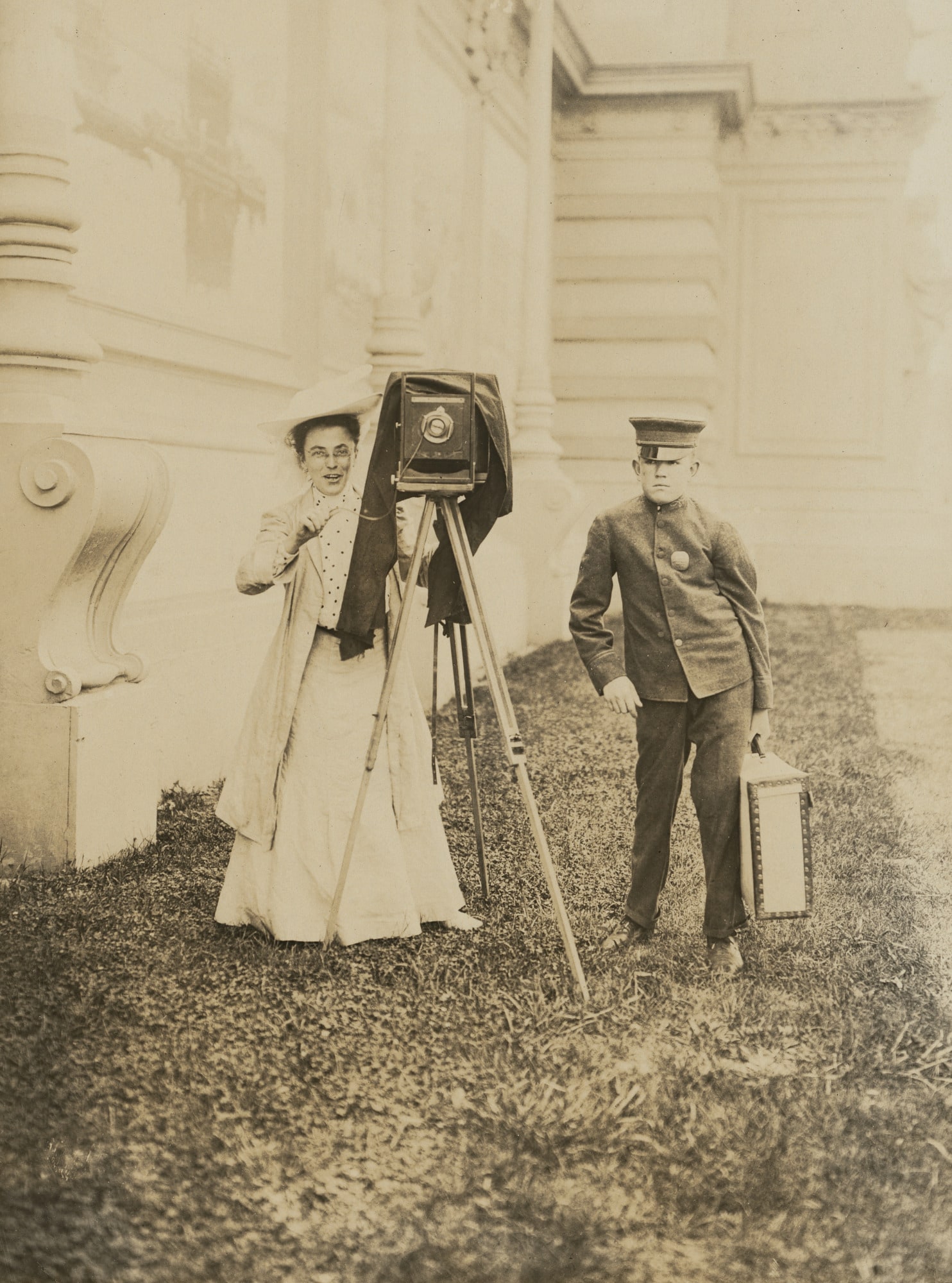 Jessie Tarbox Beals Self-Portrait
