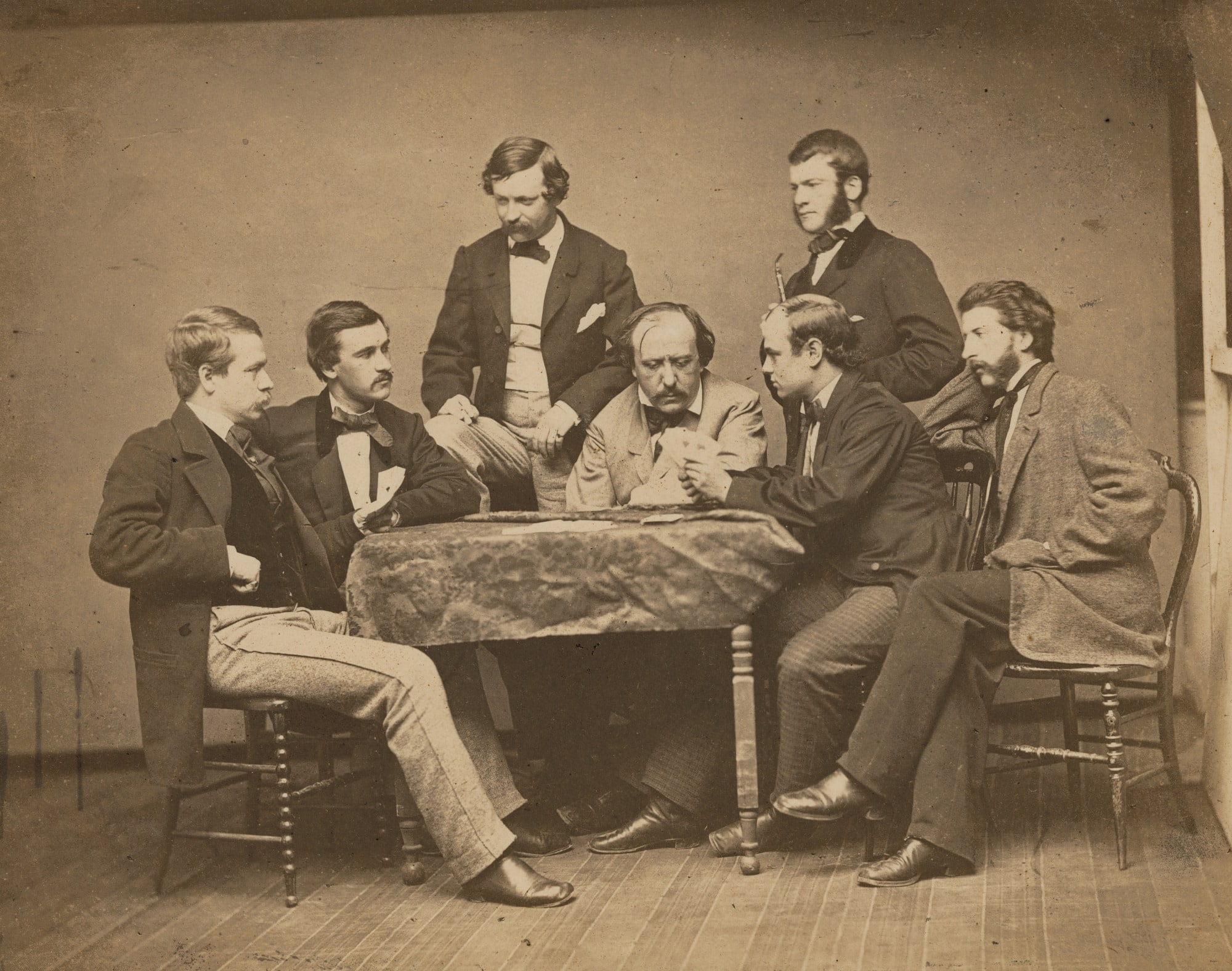 Winslow Homer (with six other artists, including E. L. Henry and Alfred C. Howland)