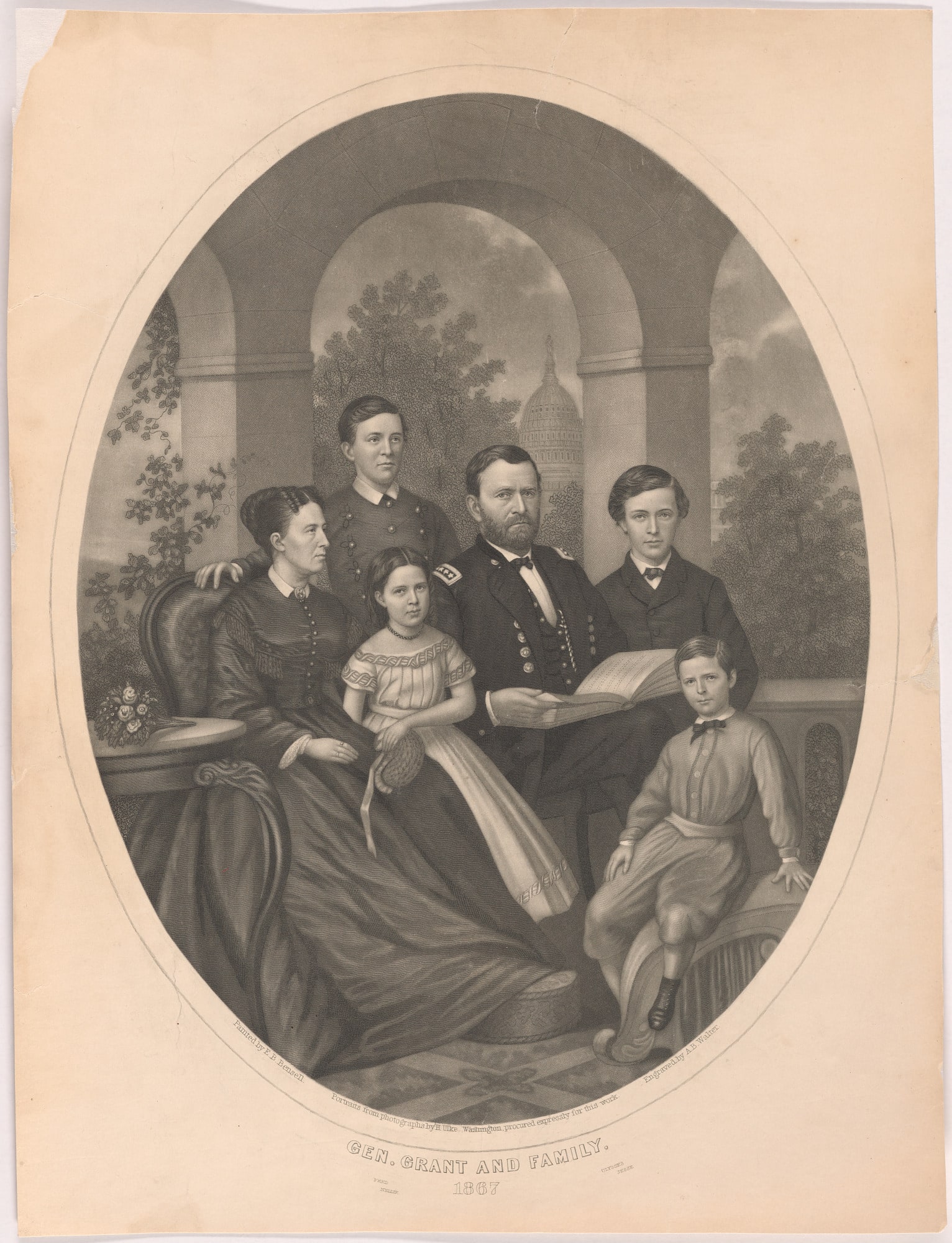 General Grant and Family