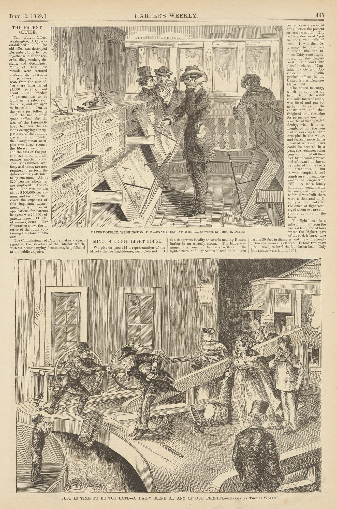Patent-Office, Washington, D.C. - Examiners at Work
