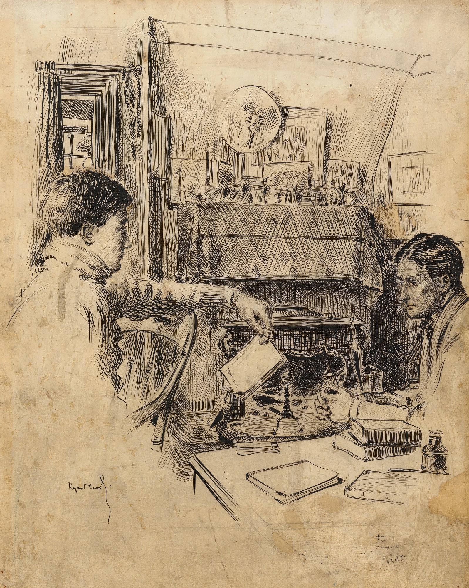 Charles Ives and Mandeville Mullally