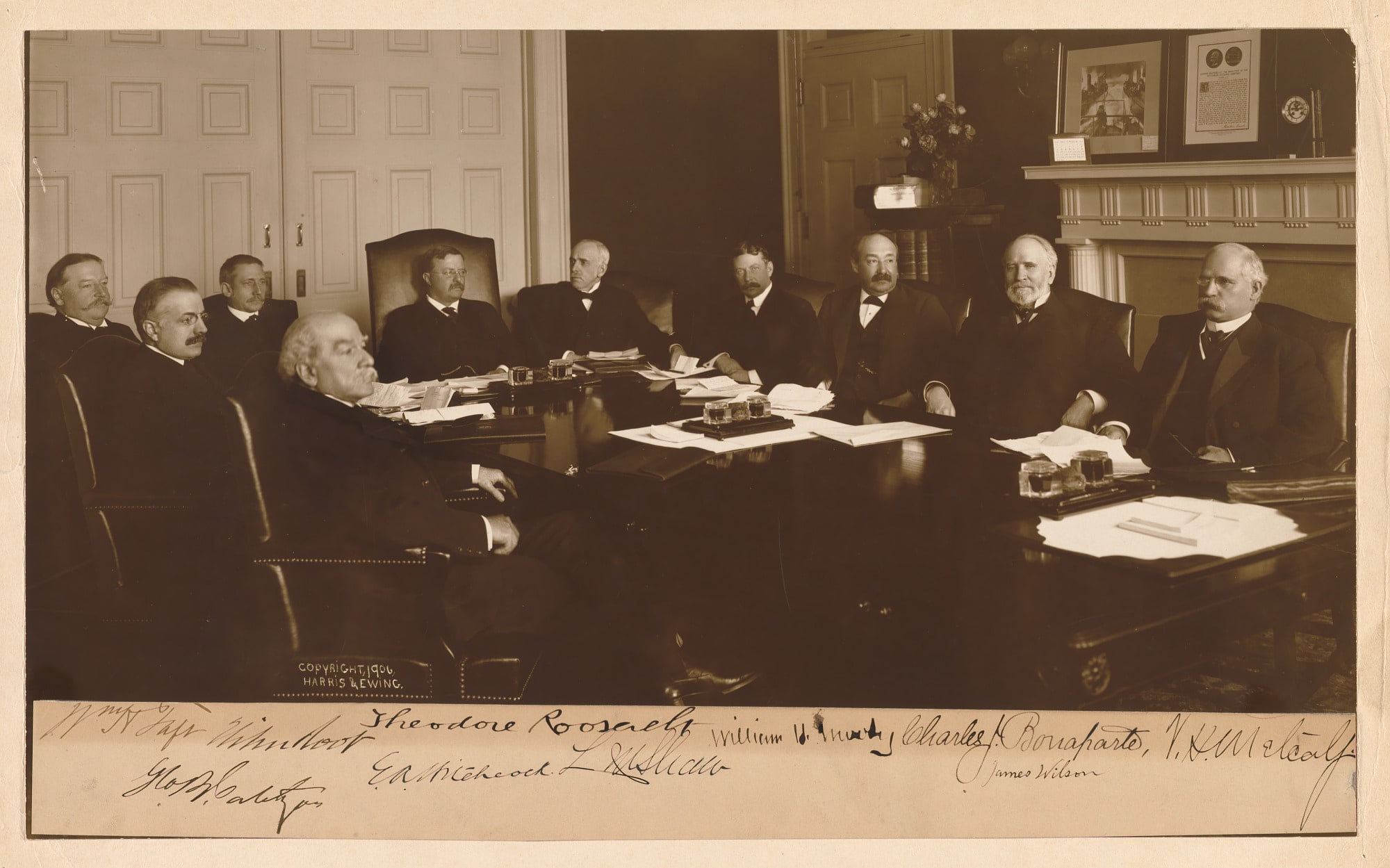 Theodore Roosevelt and his Cabinet