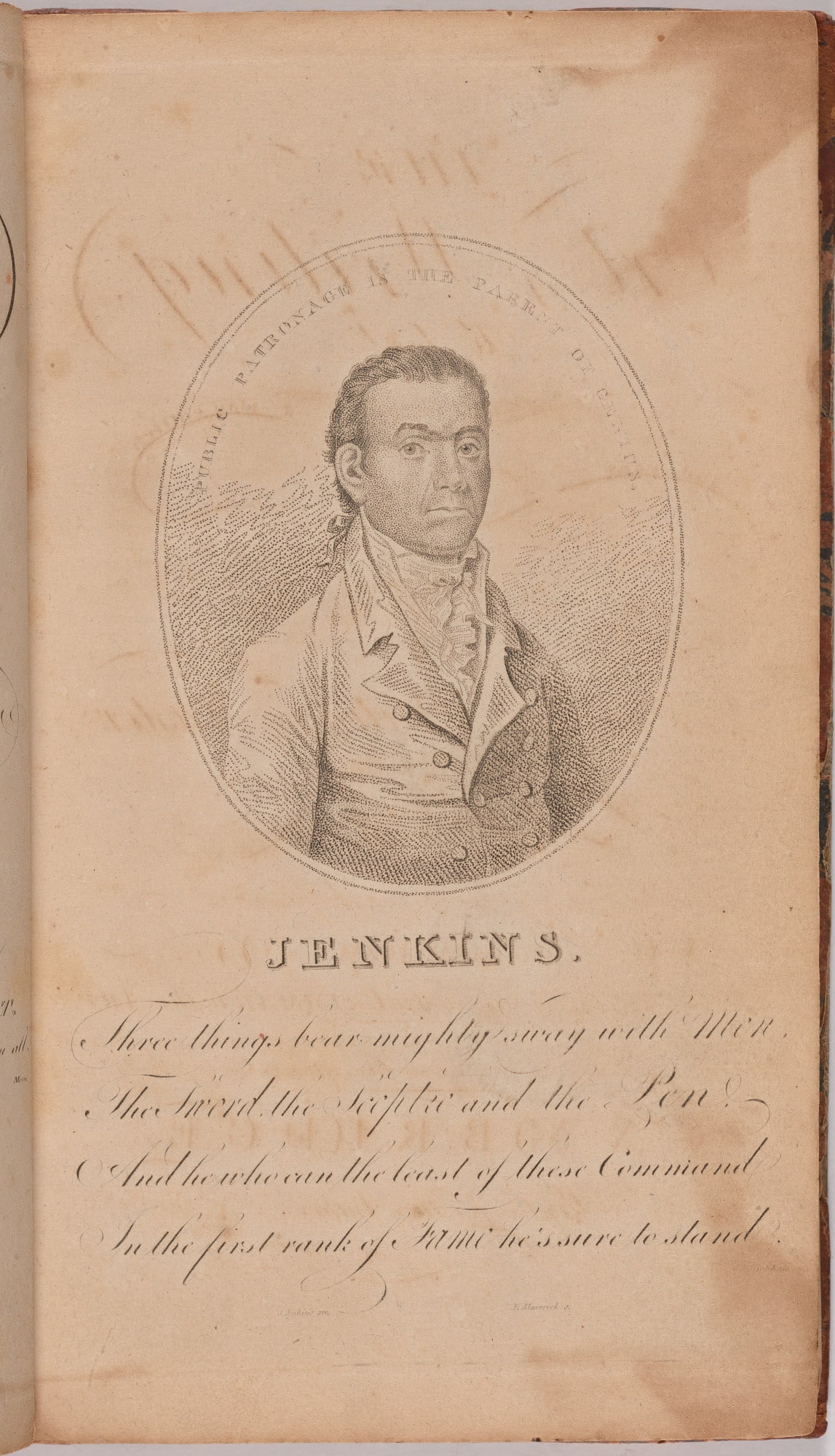 Jenkins (frontispiece to "The Art of Writing")