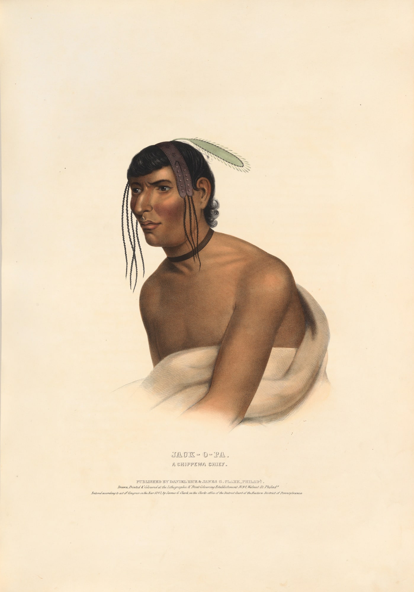 Jack-o-pa - A Chippewa Chief