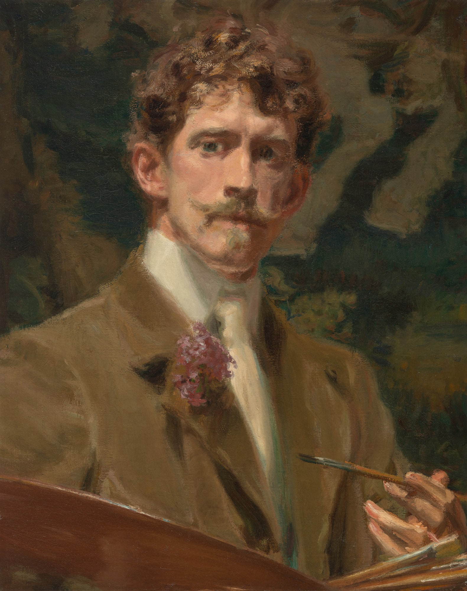 Frederick William MacMonnies Self-Portrait