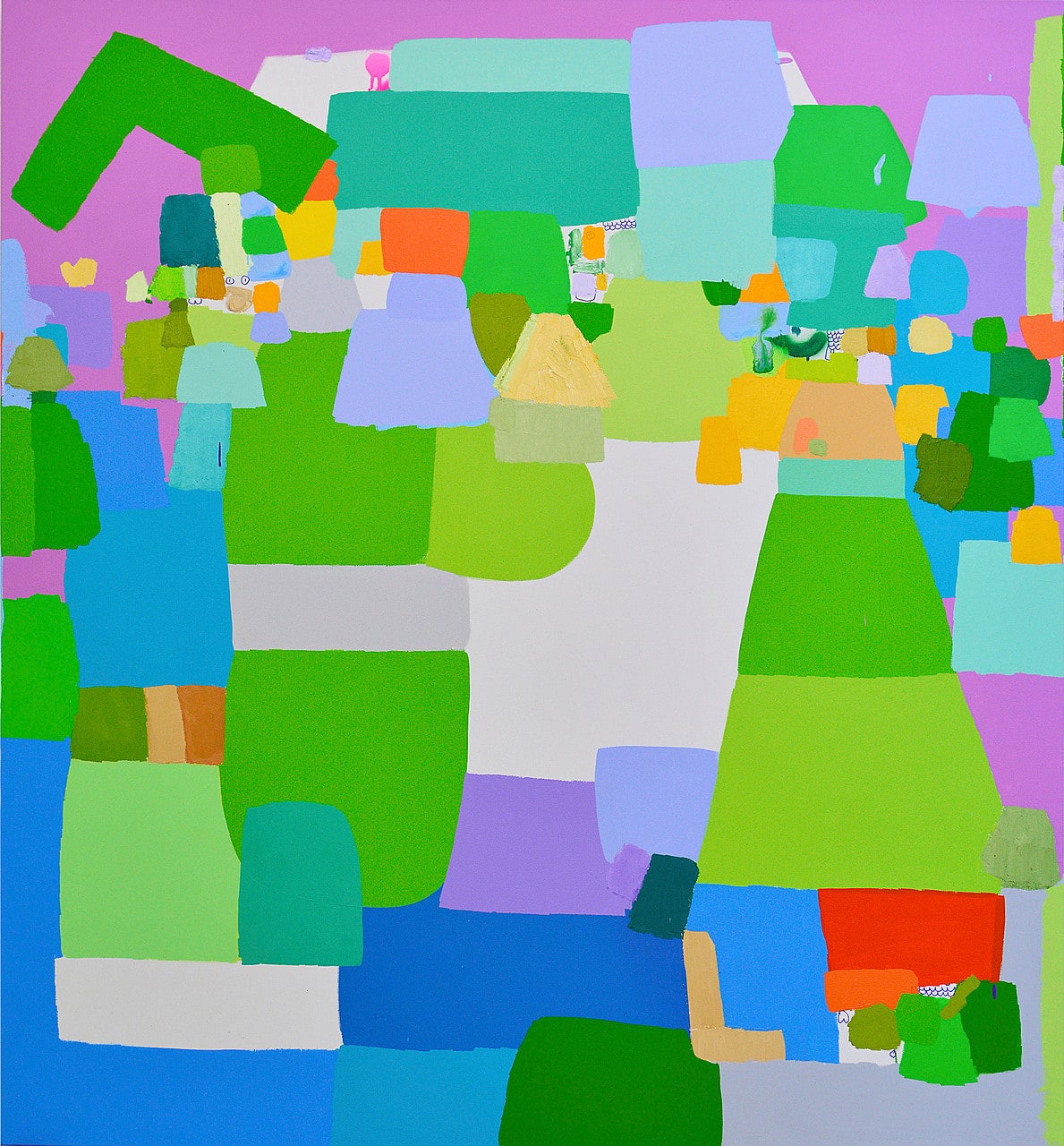 Landscape with Pyramids
