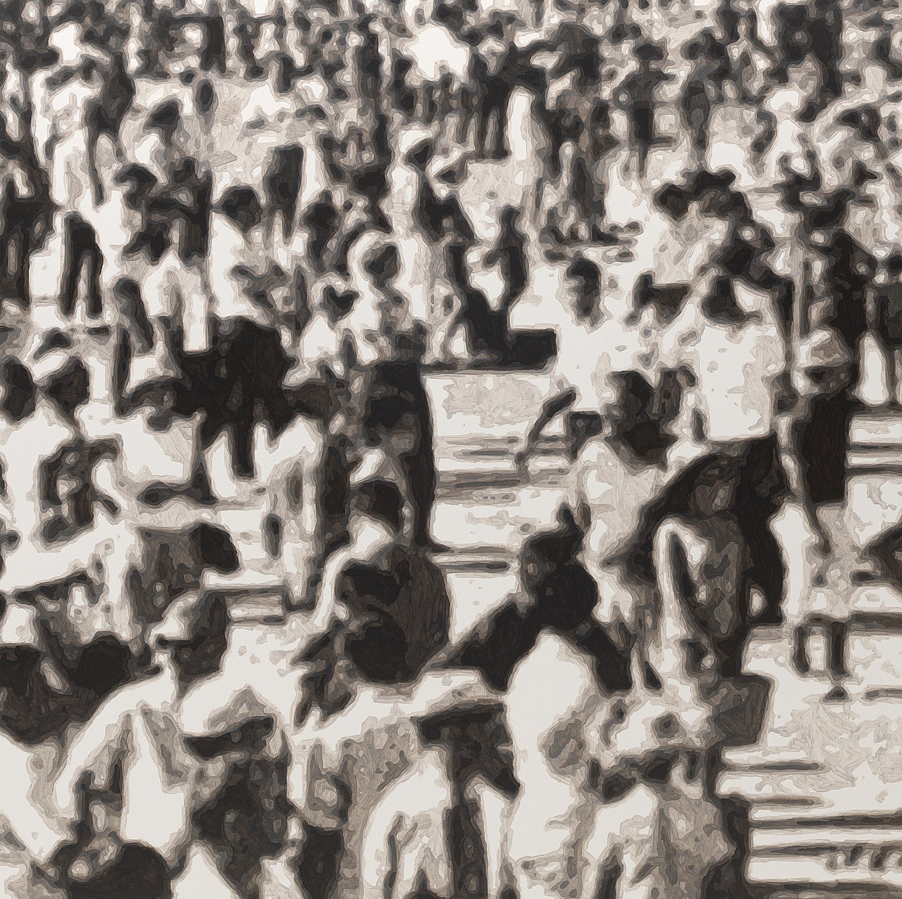 Waiting Crowd