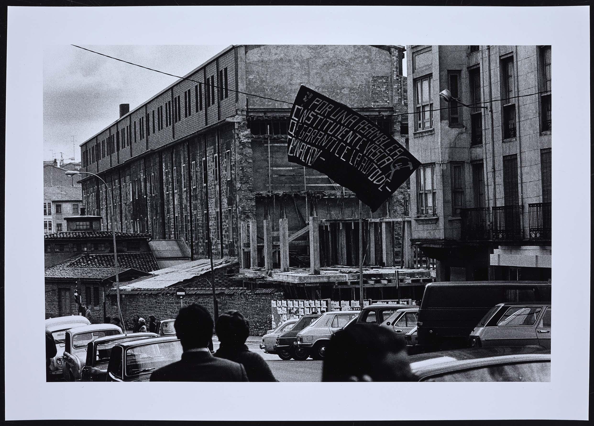 Aberri Eguna 1977. Vitoria, País Vasco (Día de la Patria vasca 1977. País Vasco)