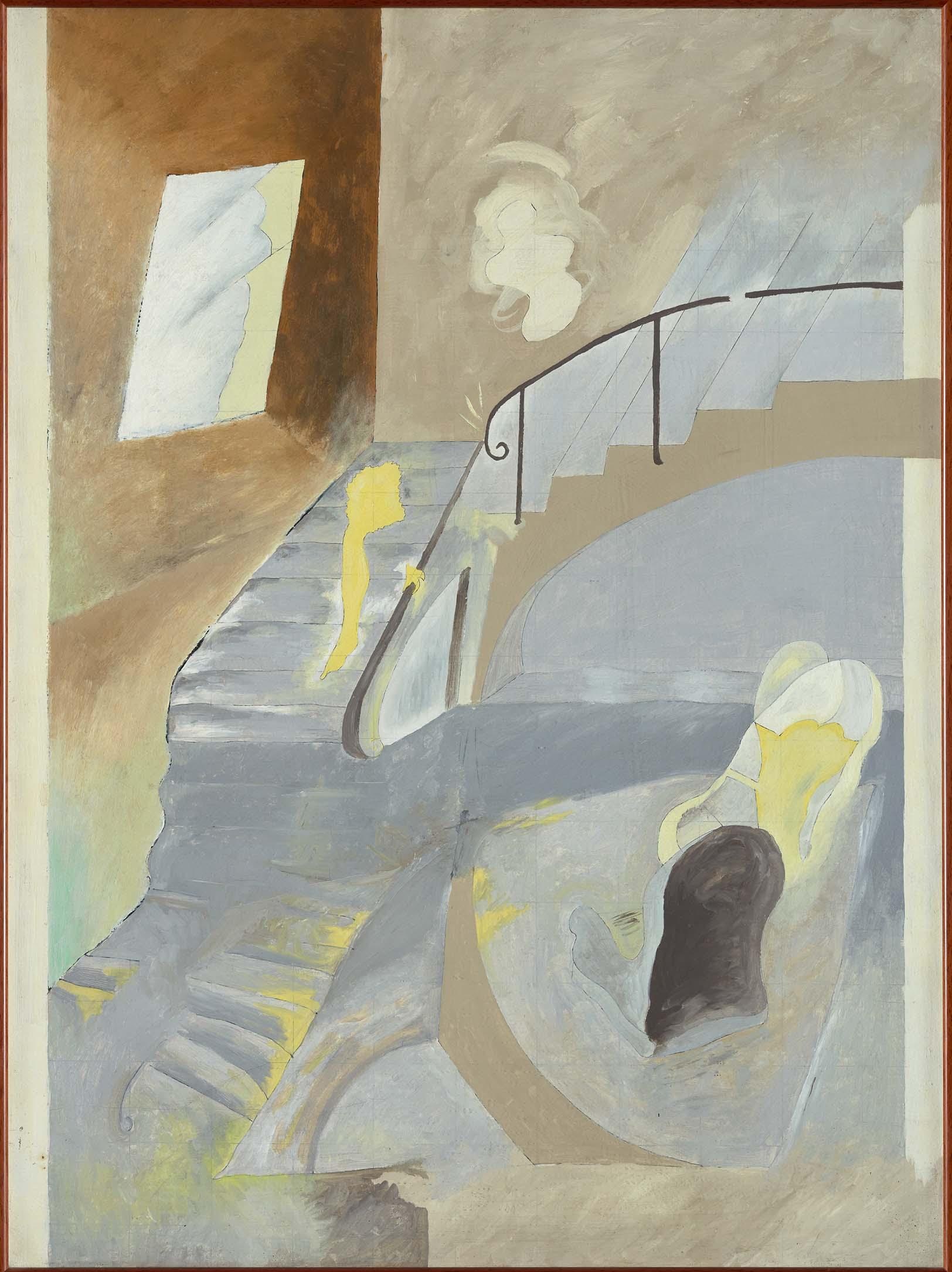 Nu descendant un escalier I (Desnudo bajando una escalera I)