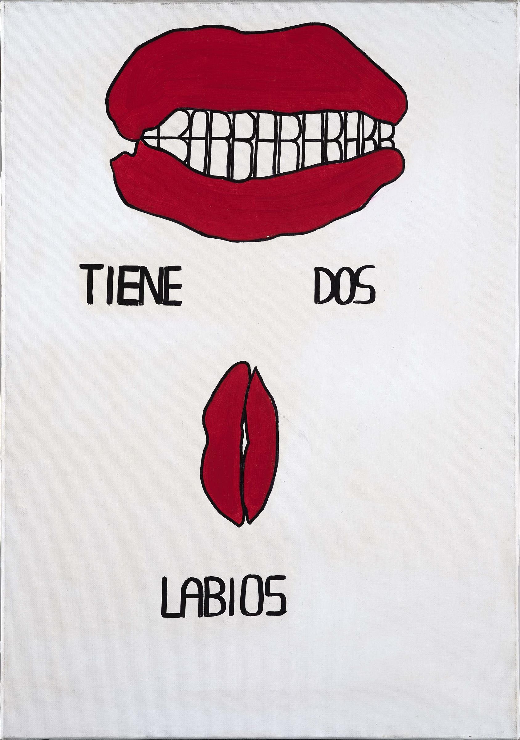 Bárbara tiene dos labios