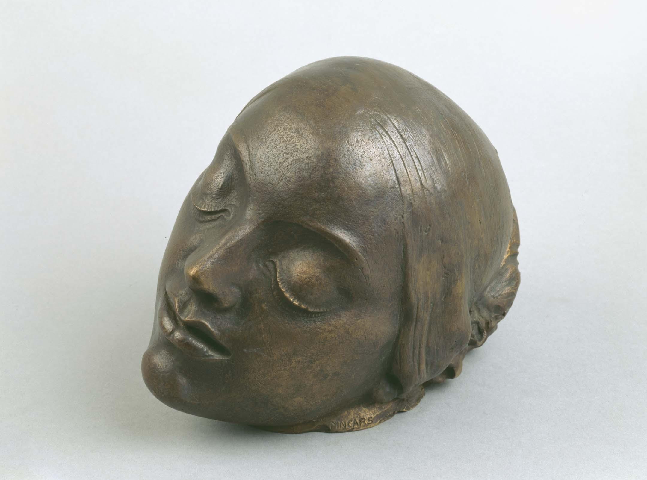 Tête penchée de femme (Cabeza pensativa de mujer)