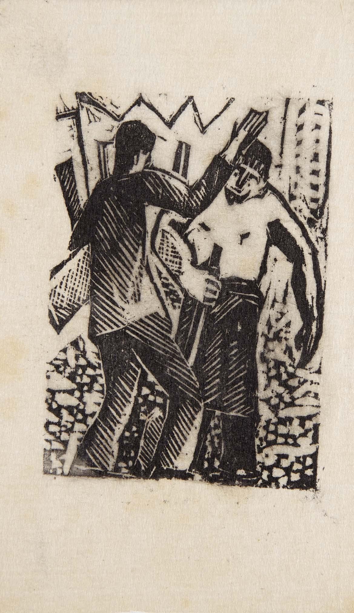 Viñeta (Dos hombres)