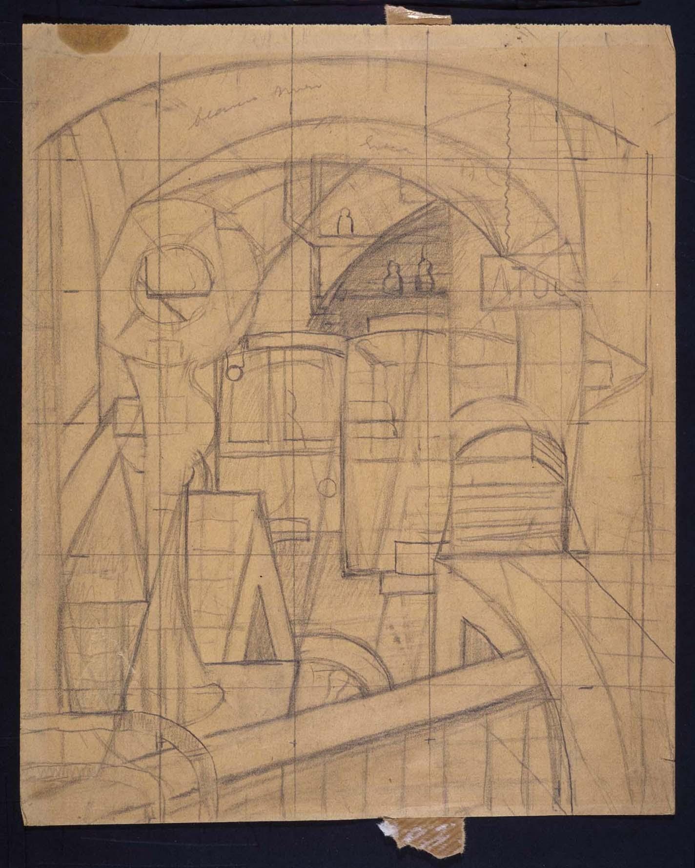 Boceto para «Atocha-Cuatro Caminos»