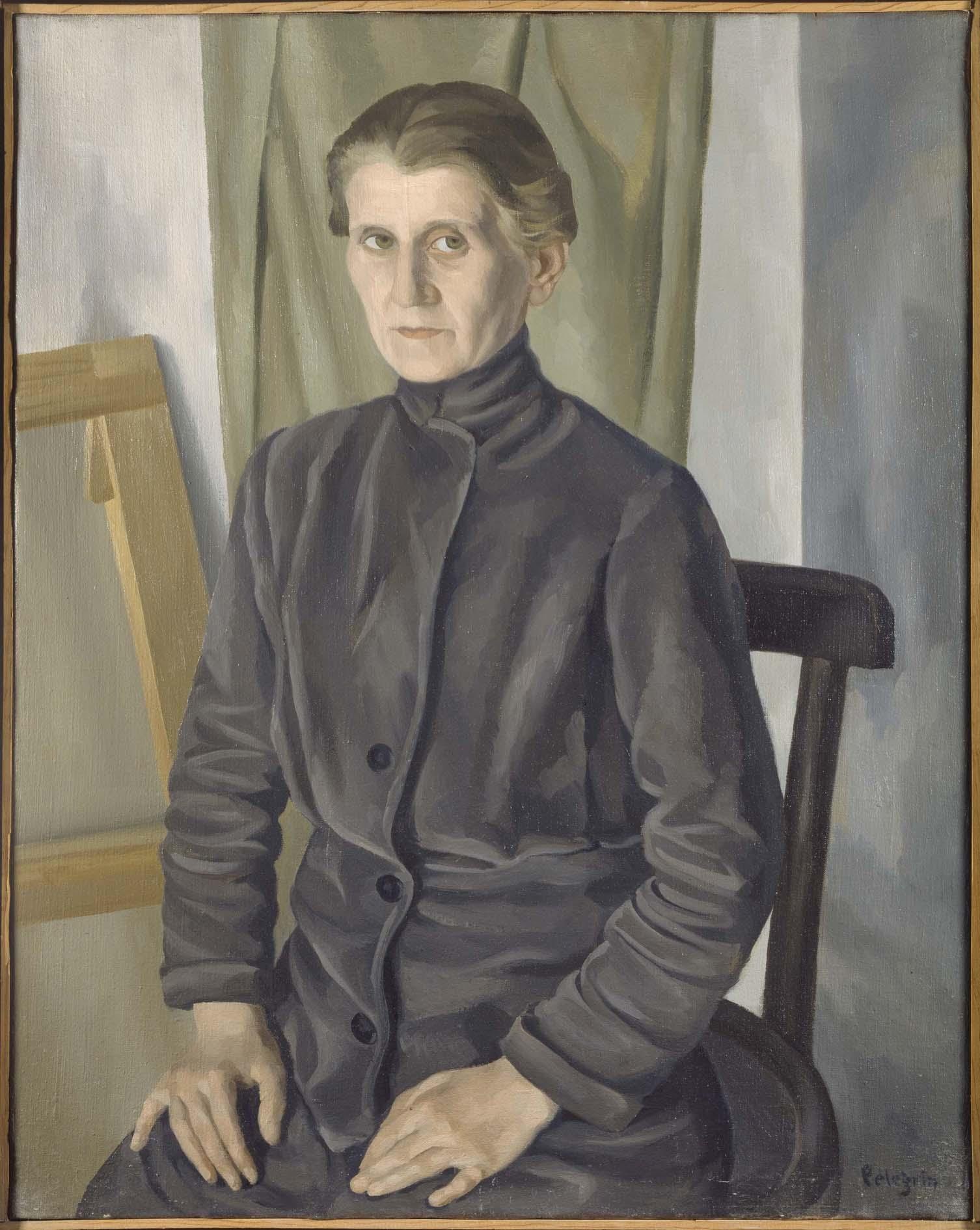 Retrato de la esposa del pintor