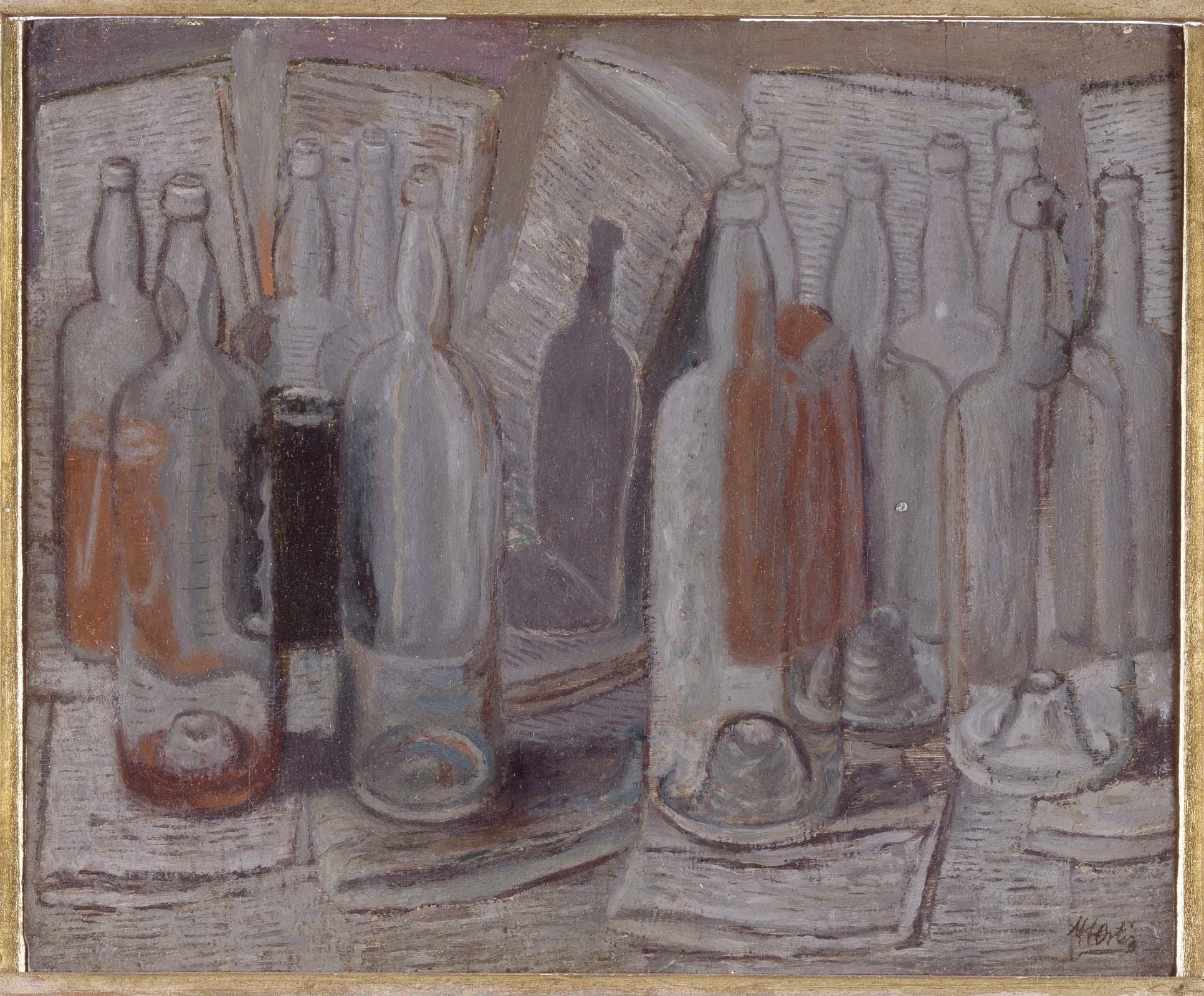 Botellas y periódicos