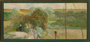 Landscape with rowanberry, right-hand section of the triptych “Go to the streams”