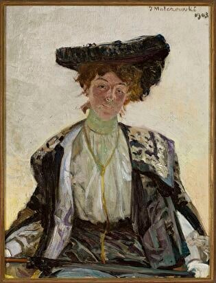 Portrait of Helena Sulima, actress