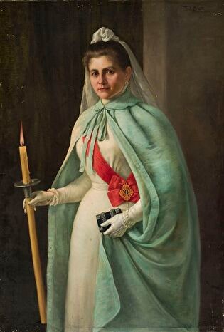 Portrait of countess Konstancja Cichocka