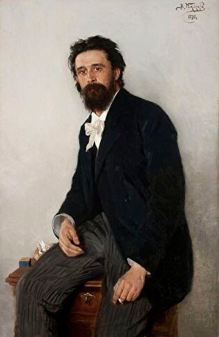 Portrait of Painter Sergei Alekseyevich Korovin