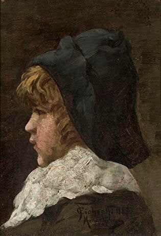 Portrait of a boy in a hat
