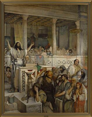 Christ Preaching at Capernaum