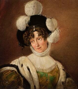 Portrait of Zofia Potocka née Branicka