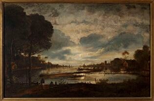 Moonlit landscape