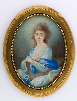 Portrait of the Countess Ursula Mniszech nee Countess Zamoyska (1750-1808)