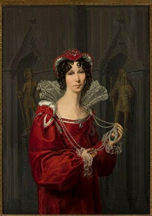 Portrait of Princess Wilhelmina of Orange