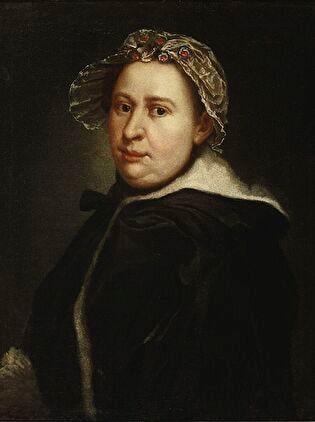 Portrait of Zuzanna Poltz née Link, wife of Daniel – court painter of Augustus III
