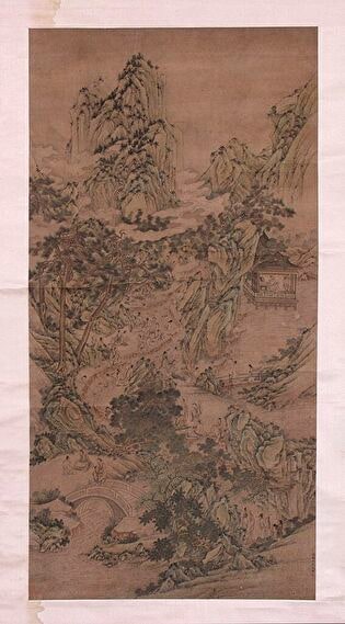 Meeting in the Orchid Arbour – landscape
