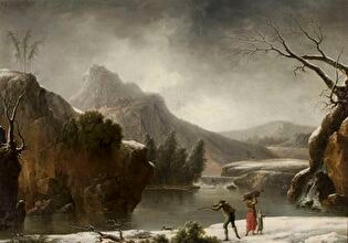 Genre scene: mountain landscape