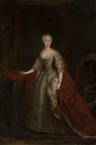 Portrait of Maria Leszczyńska