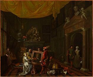 Visit to the painter's studio