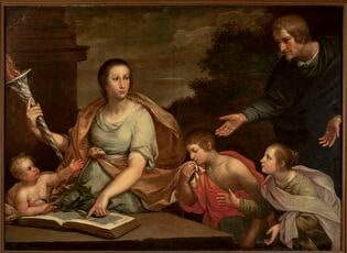 Allegorical portrait