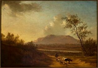 Italian landscape with a herd