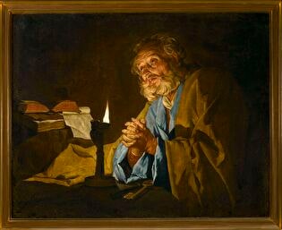 Saint Peter in prayer