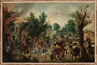 Assault on a town