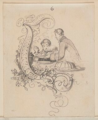 Initial I with a Scene at a Restaurant