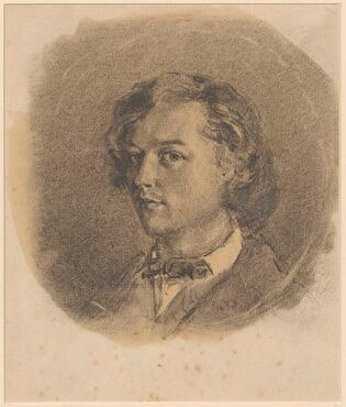 Portrait of a young man (self-portrait?)